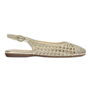 Bailarina Wonders CH-1002 Trenzado Platino Mujer