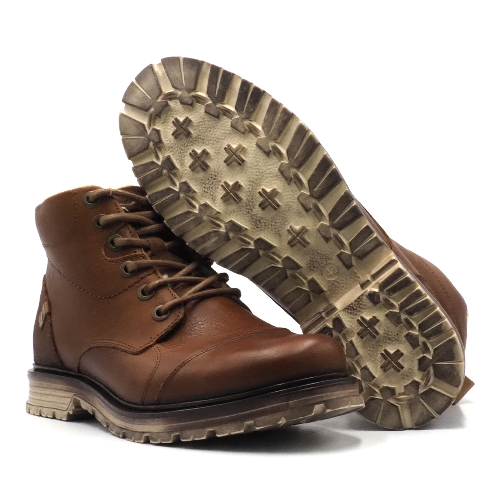 Bota Route 83 11153B Camel Hombre - Imagen 3
